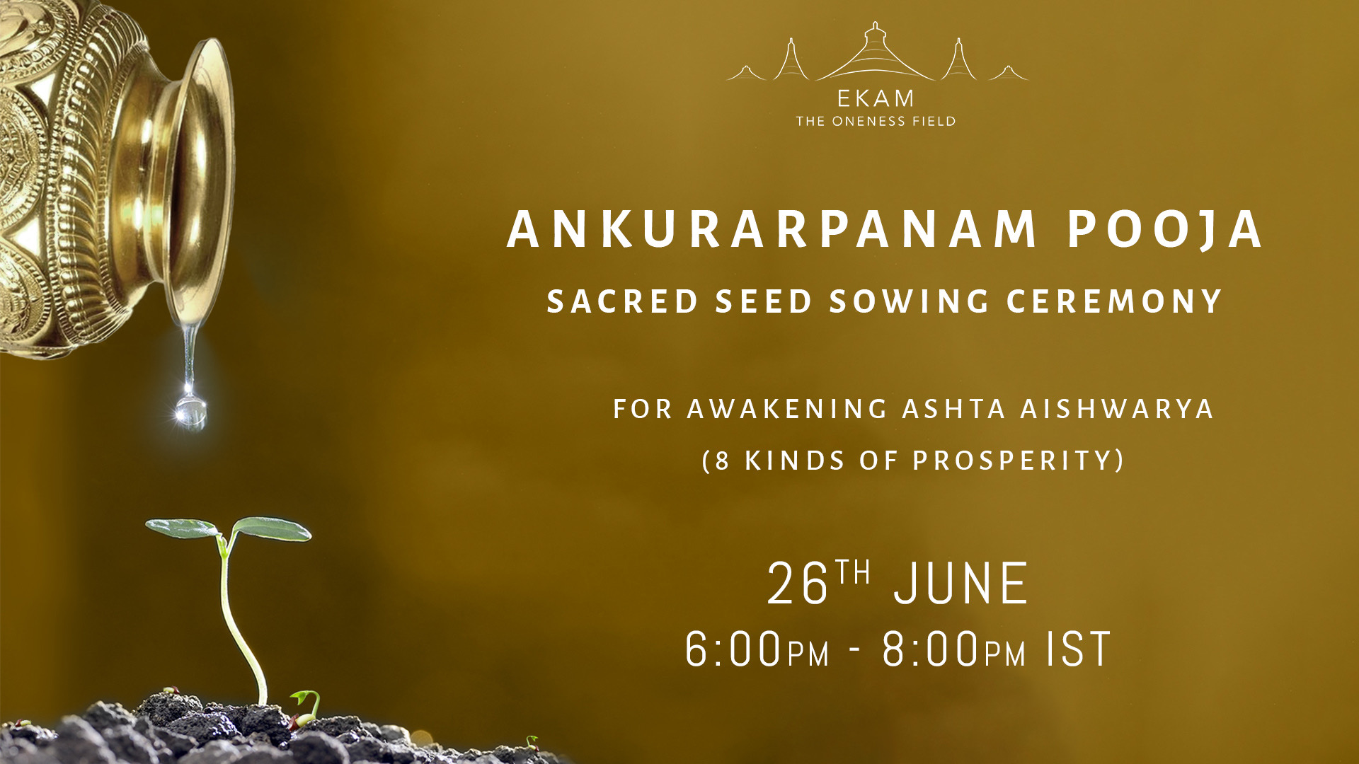 Ankurarpanam pooja 2022