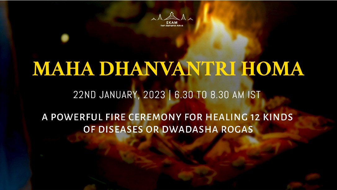Maha Danvanthri homa 2023